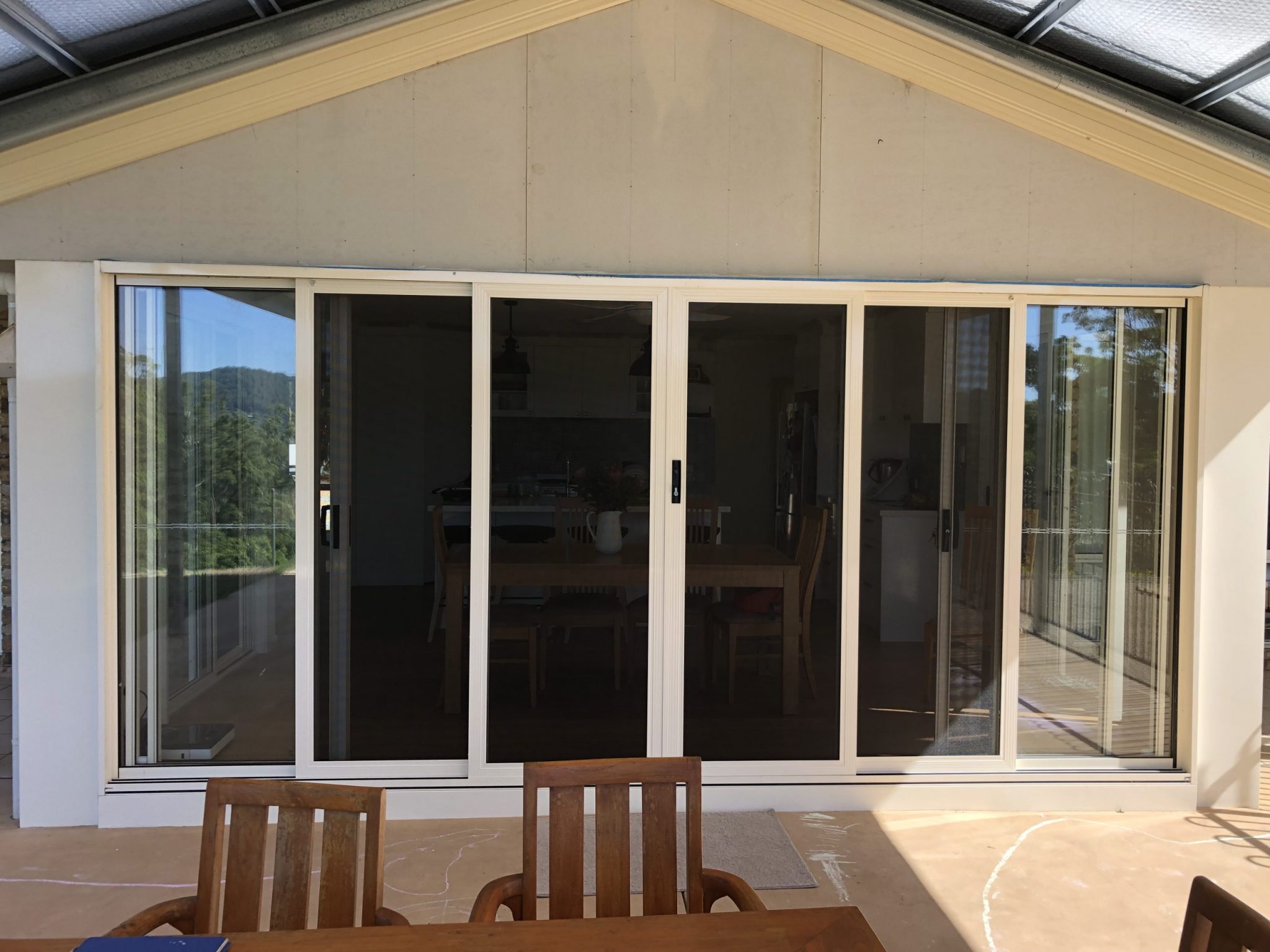 Double Stacking Secureview Security Doors in Caloundra Screens Plus