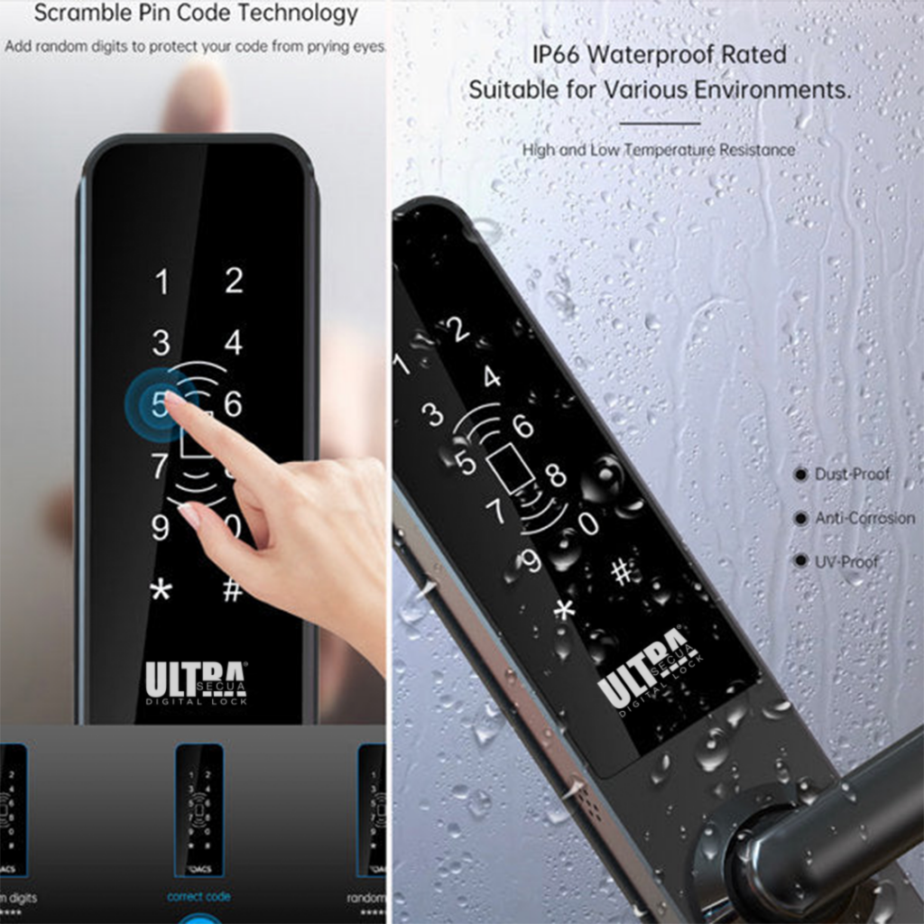 Digital Screen Door Locks Sunshine Coast | Screens Plus