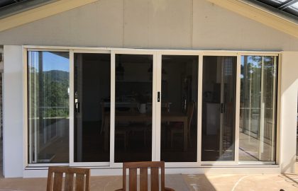 double stacking secureview security doors in Caloundra