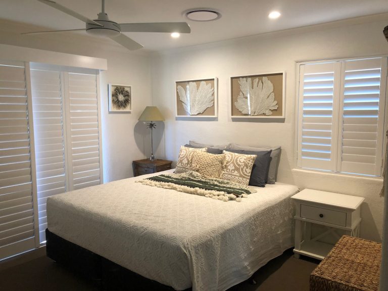 white shutters at noosa